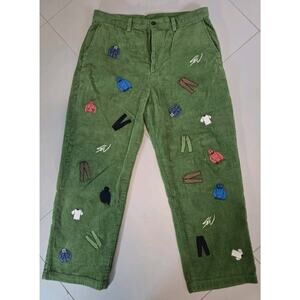 Gap Re-Issue × Sean Wotherspoon Embroidered Corduroy Relaxed Pants 34x30
